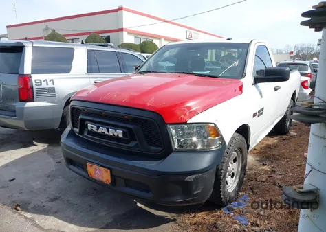 2014 Ram 1500 Tradesman из США, поврежденный, VIN 3C6JR6DTXEG333916